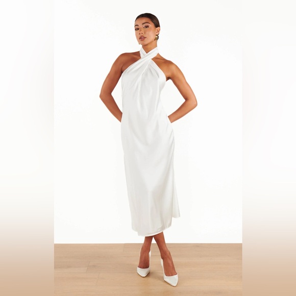 Show Me Your MuMu Dresses & Skirts - SHOW ME YOUR MUMU Jasmine Halter MIDI Dress
